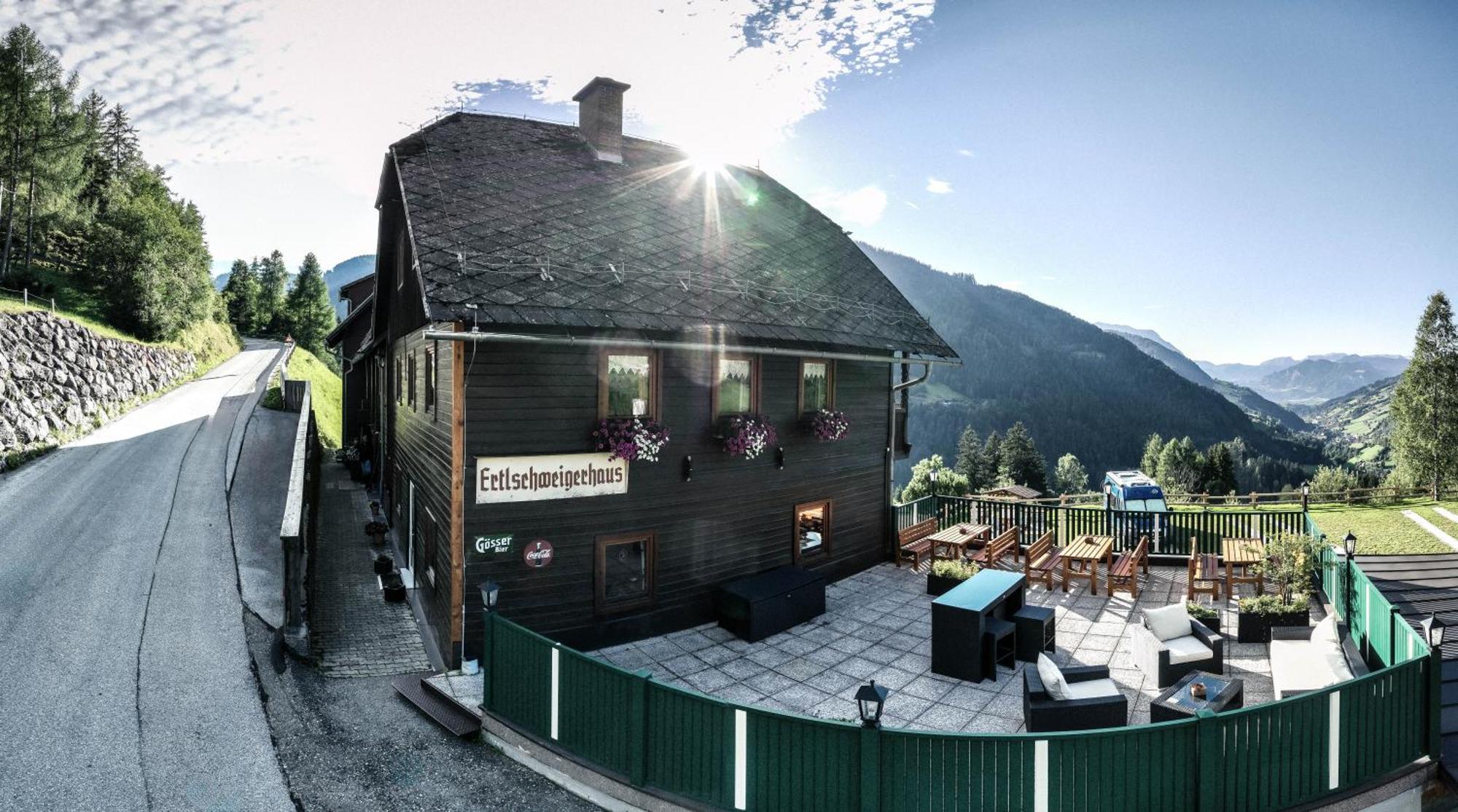 Ertlschweigerhaus Pension - Appartements - Zimmer Donnersbach Ngoại thất bức ảnh